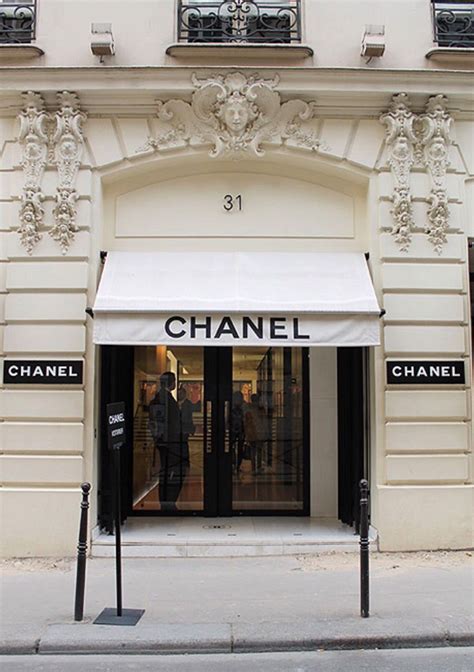 original chanel store paris.